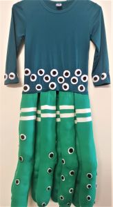 Kids Costumes to Hire - Octopus - Green - 5 - 6 years